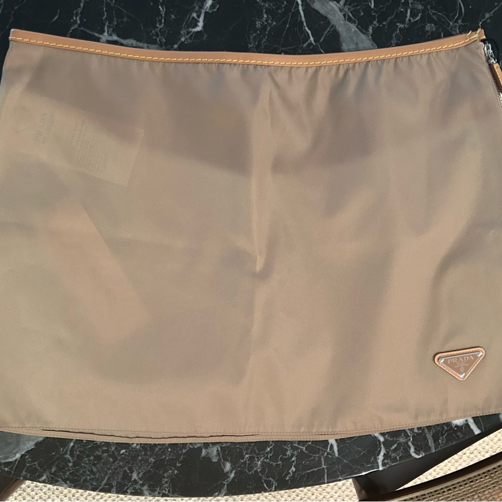 Prada Tan Mini Skirt
